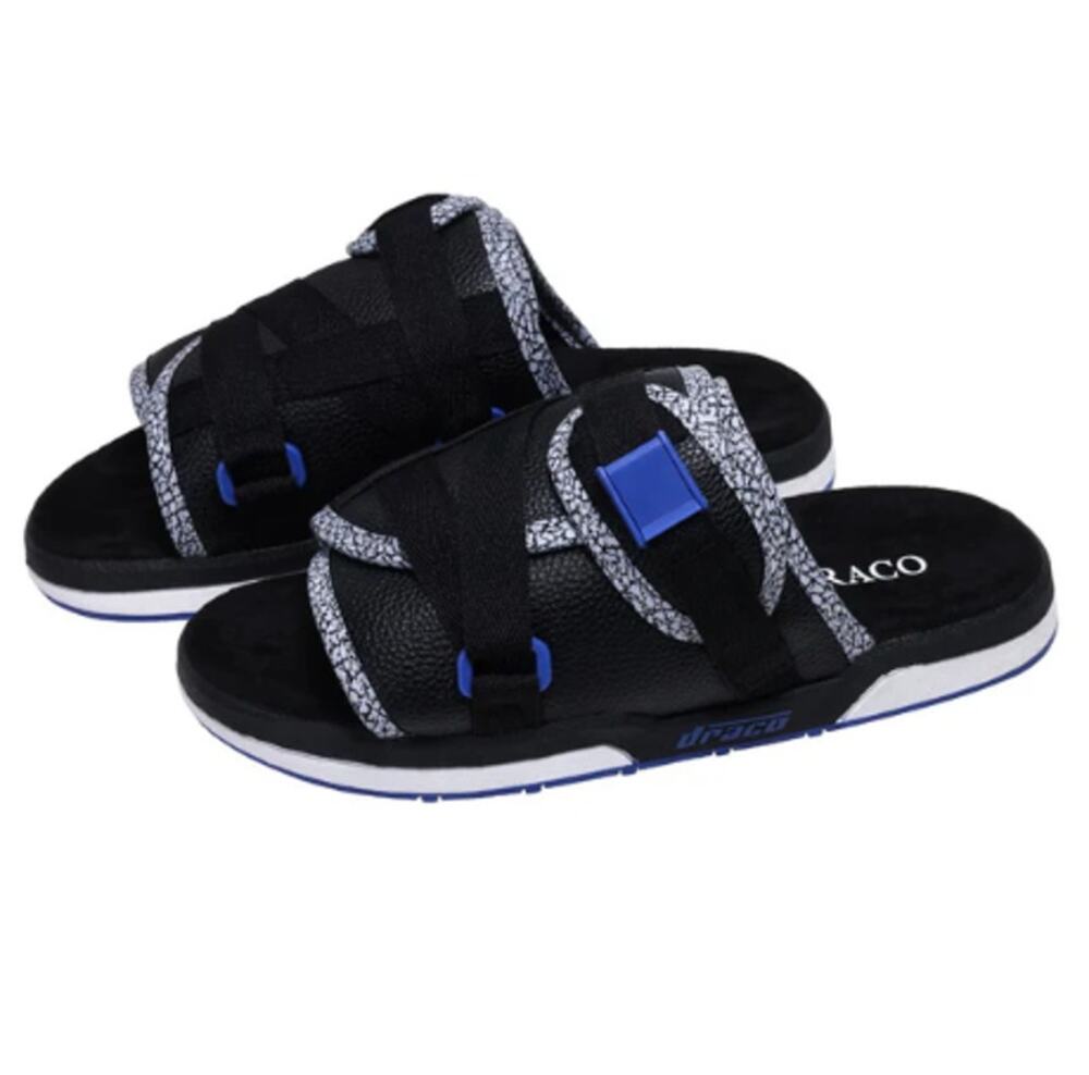 Draco Blue Cement Slide Sandals Size 11-12
